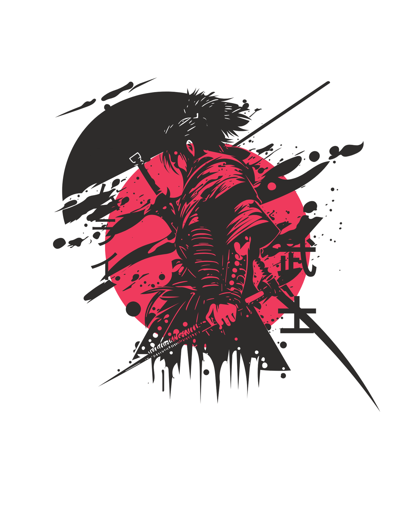 Japanese samurai T-Shirt